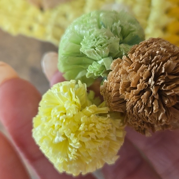 New LOFT Lemon Slice Raffia Zipper Pouch/Clutch - Picture 4 of 9